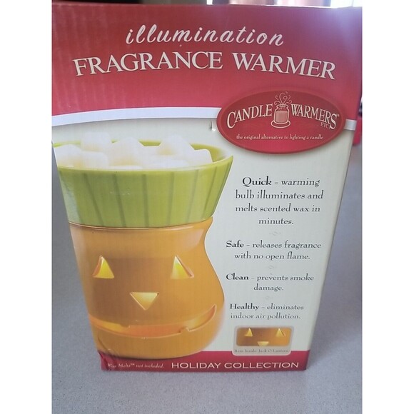 CANDLE WARMERS Etc. ILLUMINATION FRAGRANCE Jack O'Lantern Halloween - Picture 1 of 5